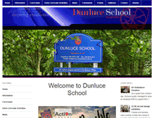 Tablet Screenshot of dunluceschool.com